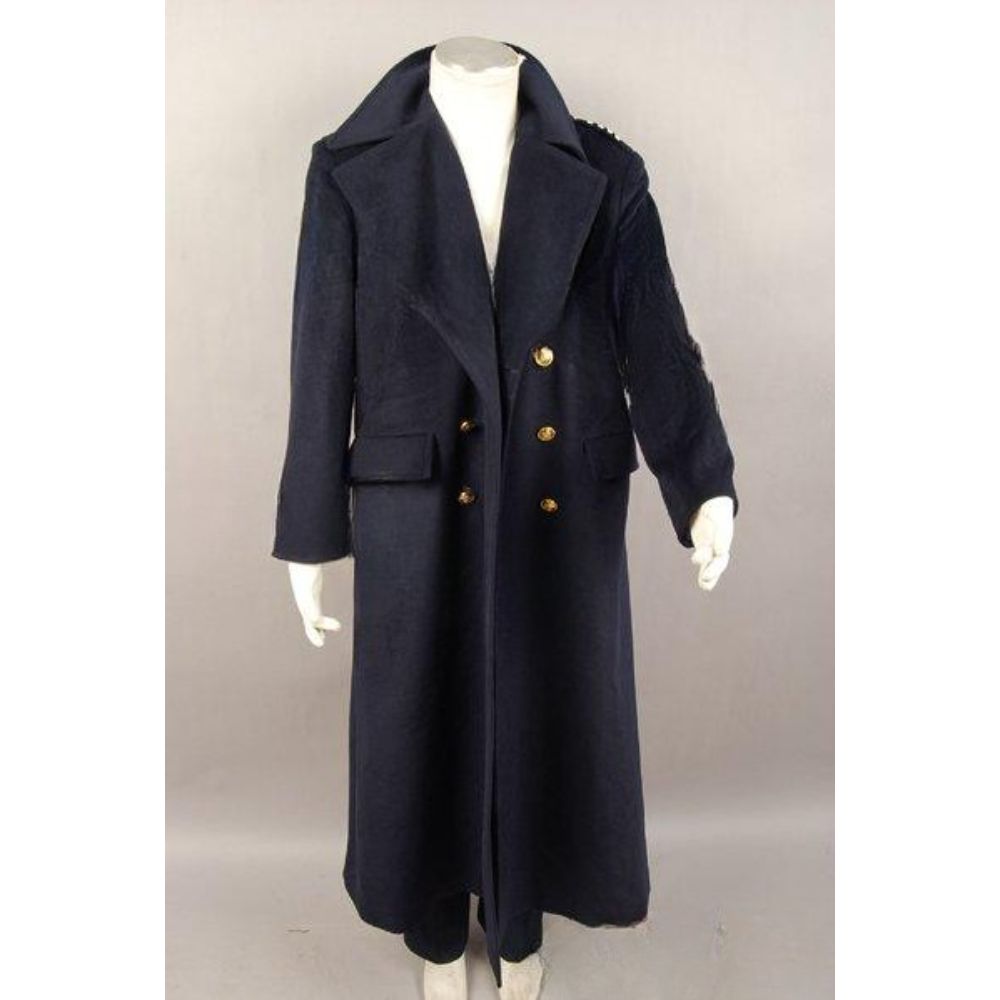 Wool Trench Coat Costume-Soco Hoodie