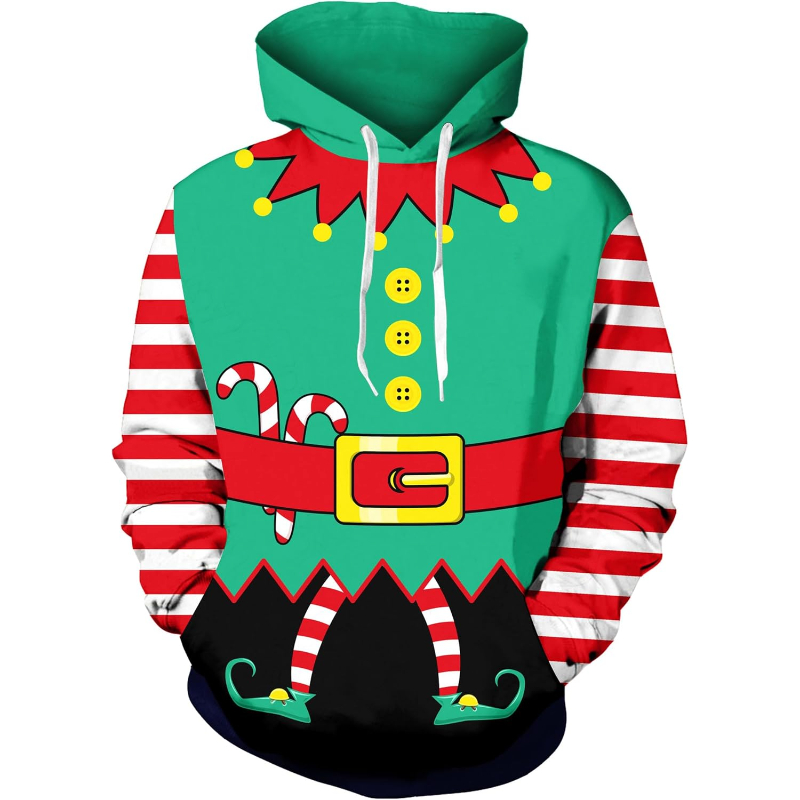 Xmas Funny Cool Ugly Christmas Hoodies