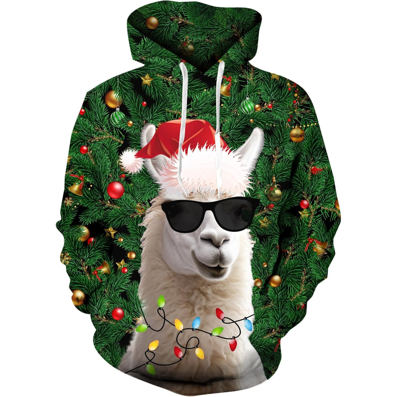 Xmas Funny Cool Ugly Christmas Hoodies