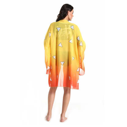 Zenitsu Bikini Beach Swimsuit Set-Soco Hoodie