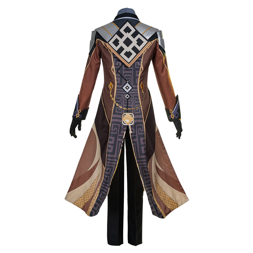 Zhongli Cosplay Costume Outfits-Soco Hoodie