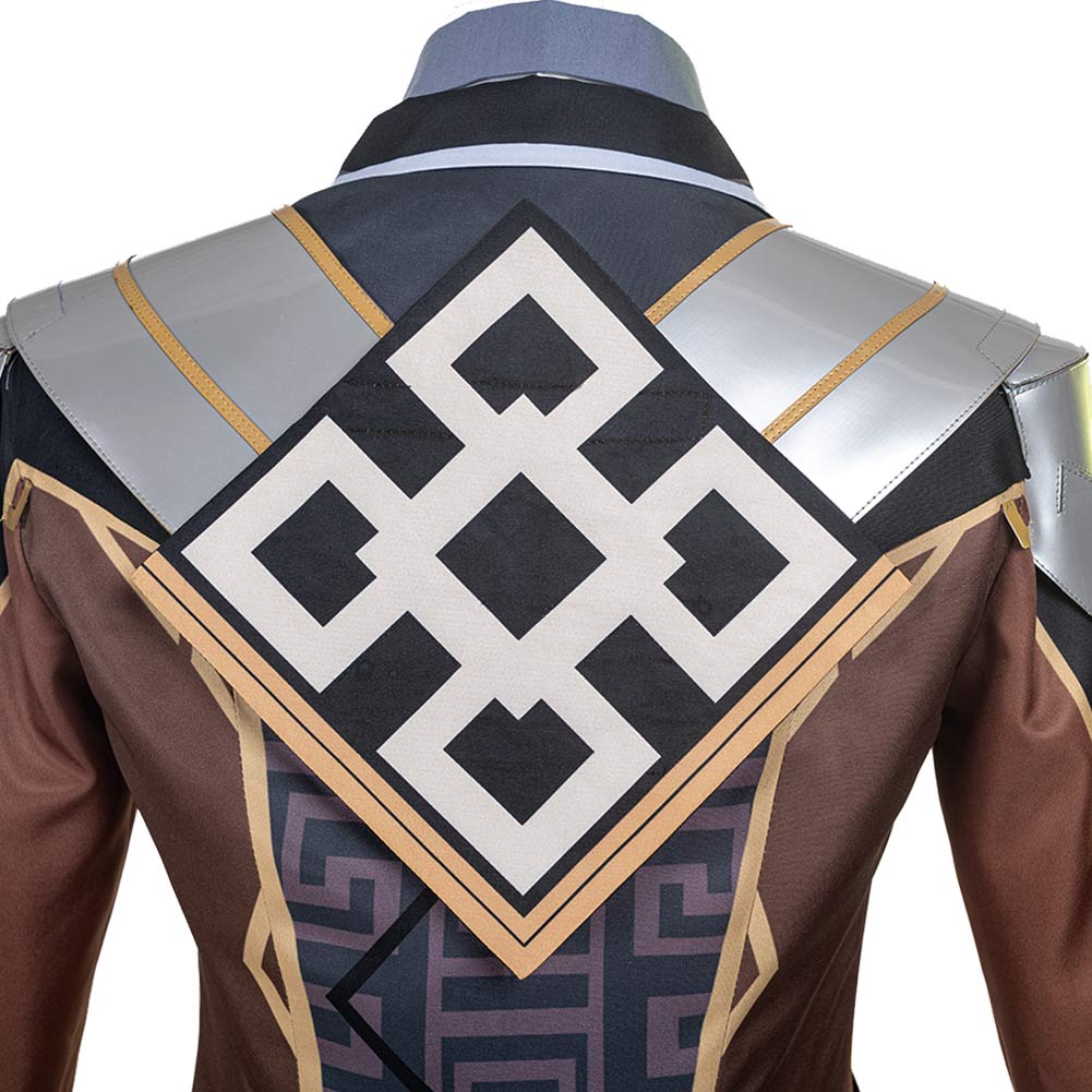 Zhongli Cosplay Costume Outfits-Soco Hoodie