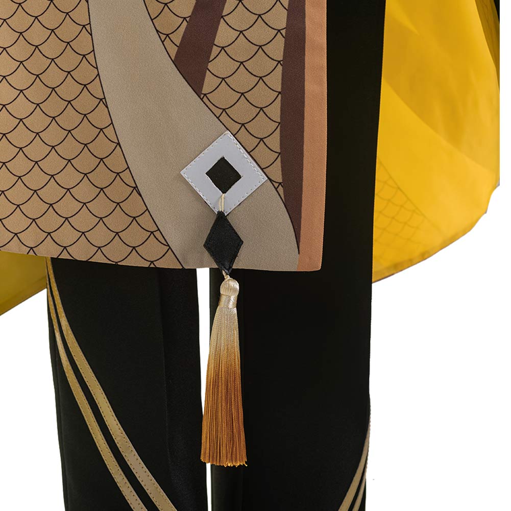 Zhongli Cosplay Costume Outfits-Soco Hoodie