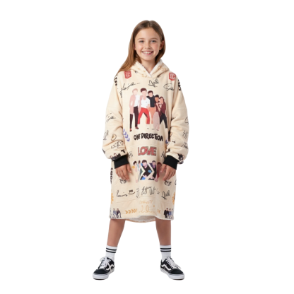 One Direction Printed Oversized Hoodie Blanket