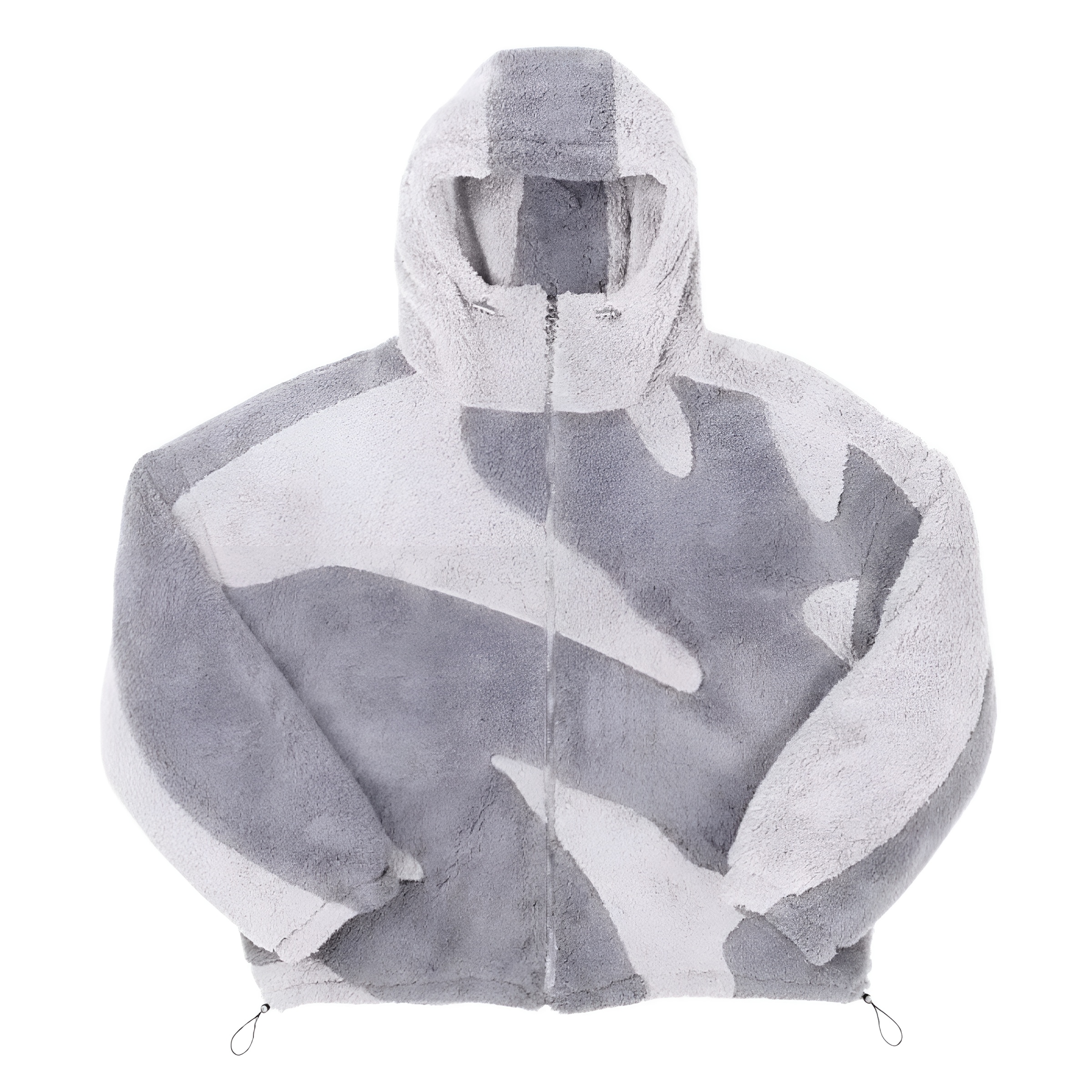 Fleece Zip Up Hoodie Jacket for Men