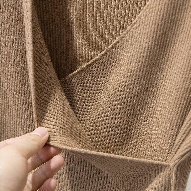 V-Neck Elegant Button Long-Sleeved Pullover For Women-Soco Hoodie