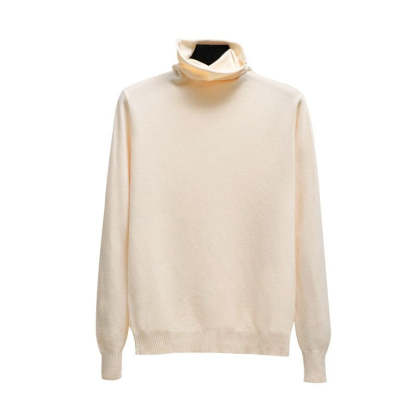 Soft Cashmere Turtleneck Slim-Fit Pullovers For Women-Soco Hoodie