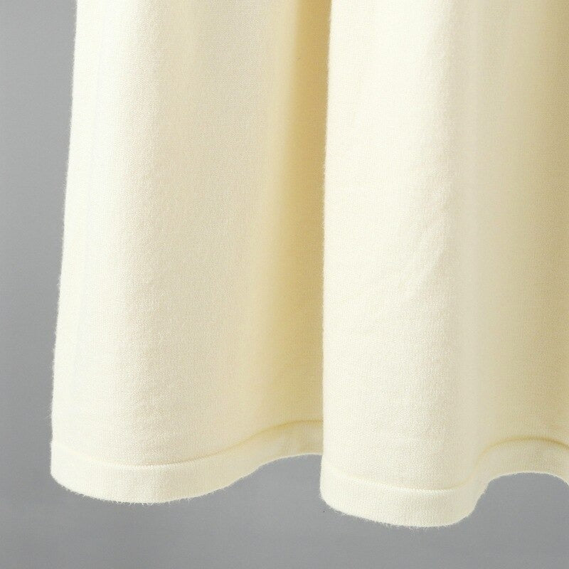 Knitted Ribbed Warm Sweater Dress-Soco Hoodie