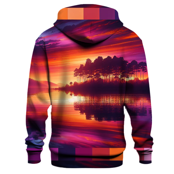 Dramatic Sunset Silhouette Hoodie