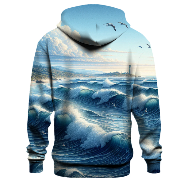 Majestic Ocean Symphony Hoodie