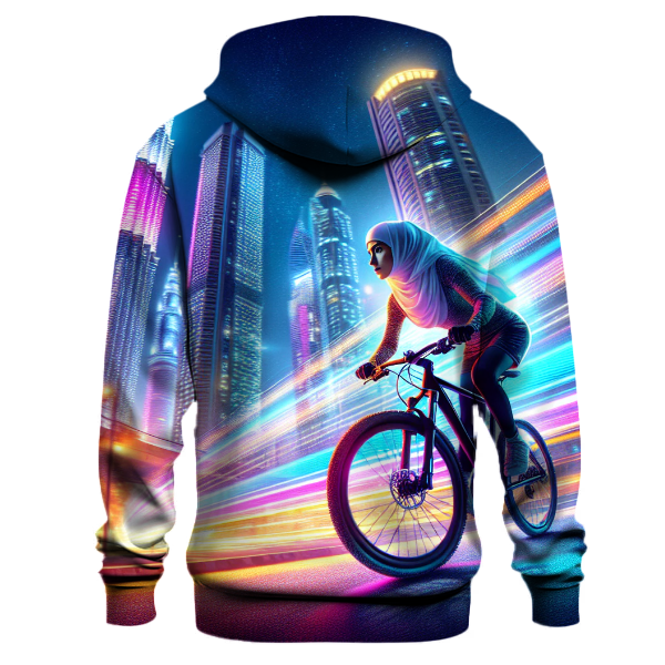 Cycling City Lights Hoodie