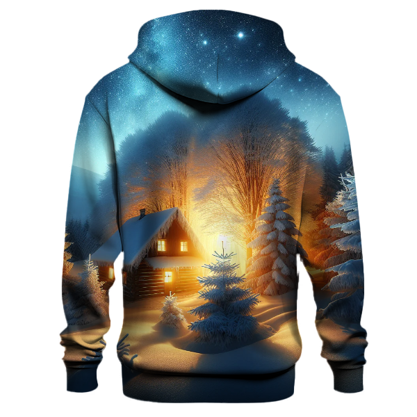 Snowy Christmas Night Hoodie