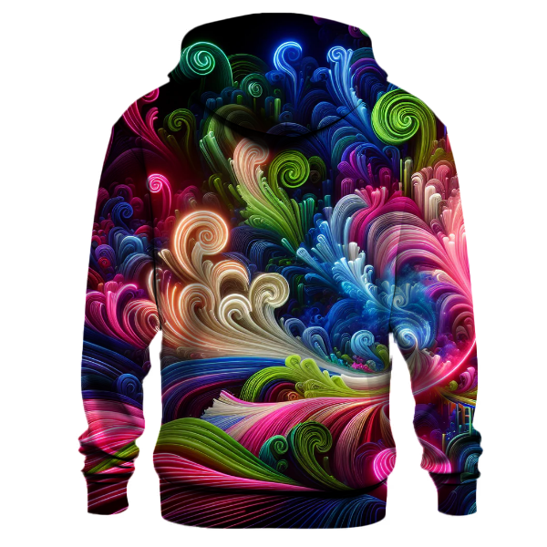 Magical Neon Dreams Hoodie