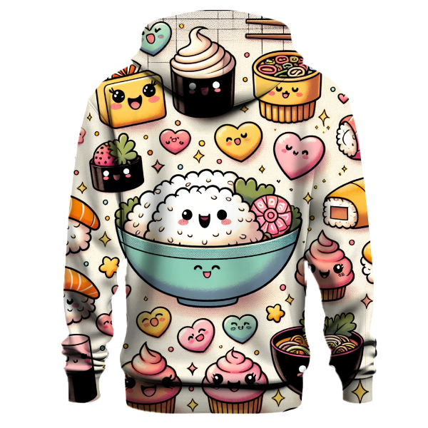 Kawaii Food Fiesta Hoodie