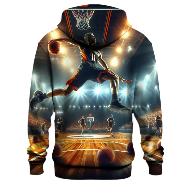 Basketball Dunking Hoodie