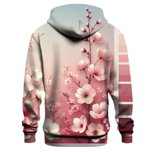 Cherry Blossom Glow Gradient Hoodie
