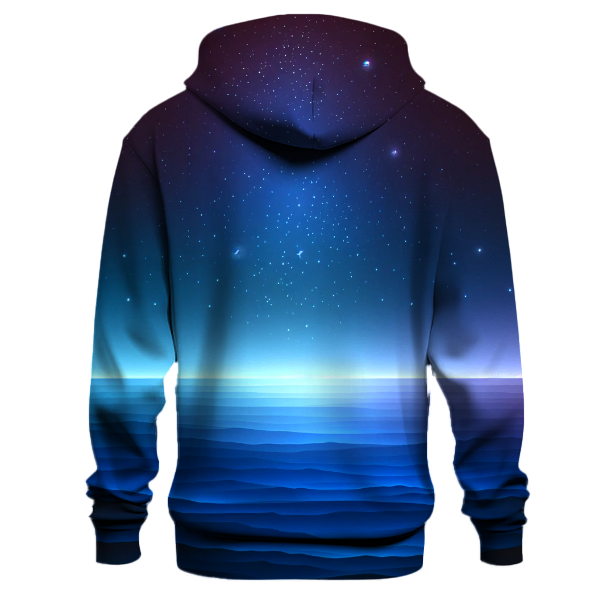 Cosmic Nightfall Gradient Hoodie