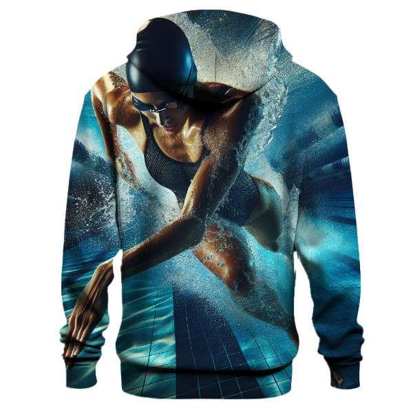 Swimming - Fluid Motion Hoodie