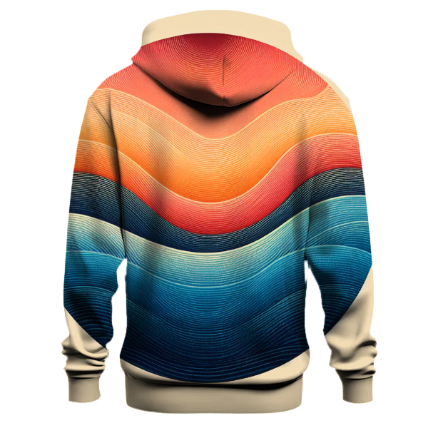 Ocean Sunset Gradation Hoodie