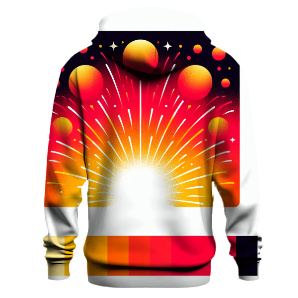 Firework Spectacle Gradient Hoodie