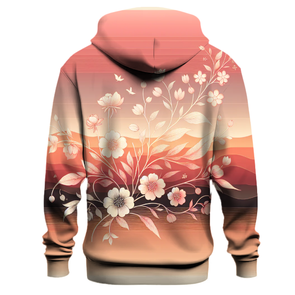 Floral Sunrise Horizon Hoodie