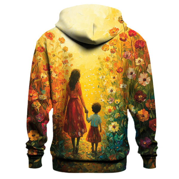 The Hearts Garden A Mothers Love Blooming Through Life Hoodie