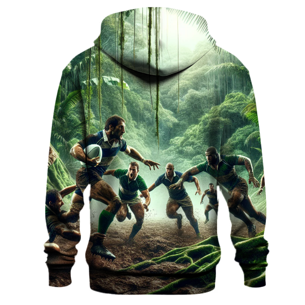 Jungle Rugby Roar Hoodie