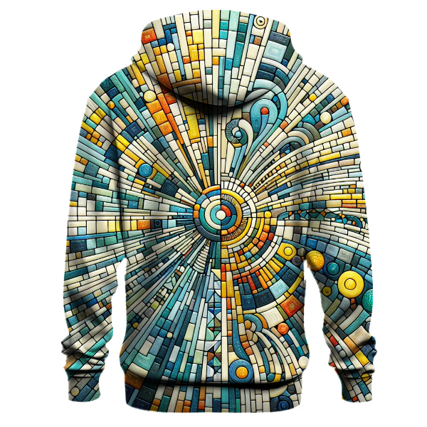 Colorful Mosaic Tiles Hoodie