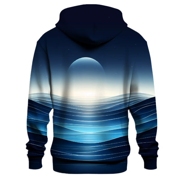 Moonlit Sea Gradient Hoodie