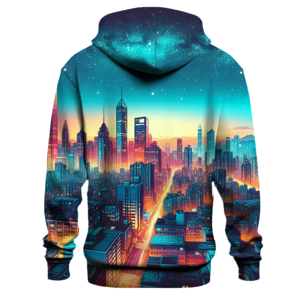 Cityscape Dreams Unfold Hoodie