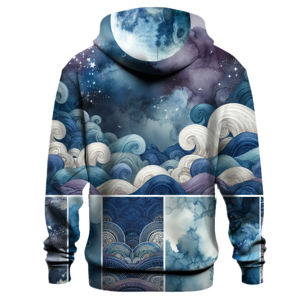Lunar Sea Tie-dye Hoodie