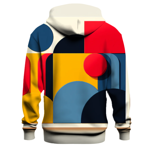 Retro Color Block Chic Hoodie