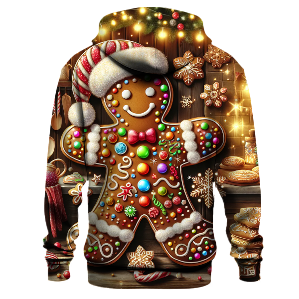 Gingerbread Man Holiday Cheer Hoodie