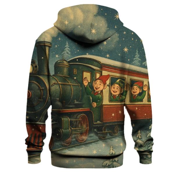 North Pole Train Adventure Hoodie