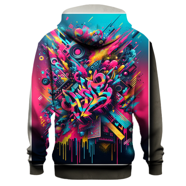 Colorful Graffiti Pop Hoodie