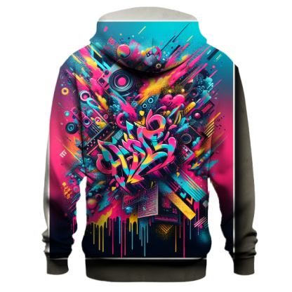 Colorful Graffiti Pop Hoodie