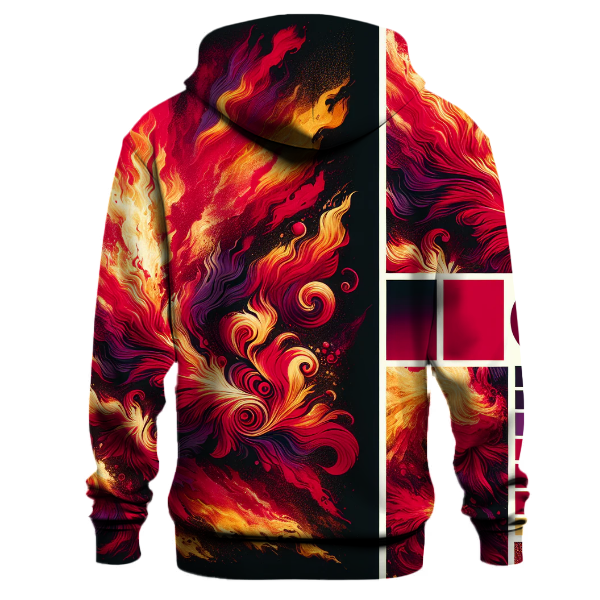 Magenta Blaze Tie-Dye Hoodie
