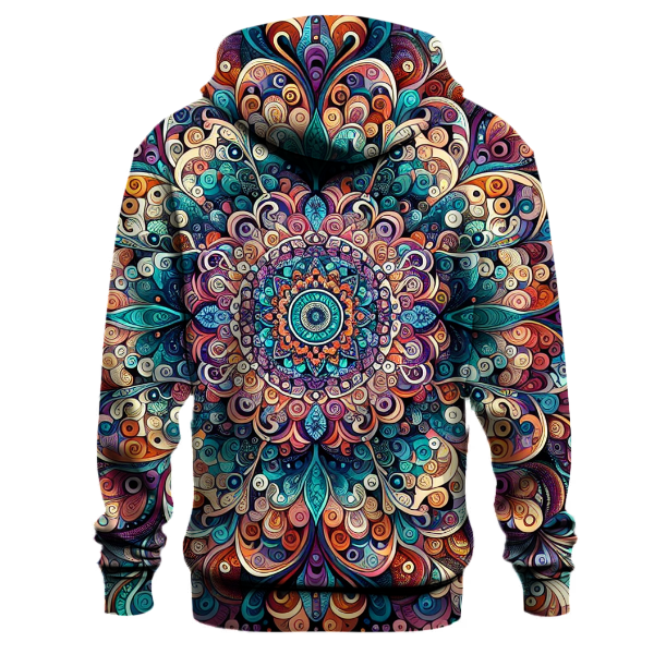 Radiant Mandala Patterns Hoodie