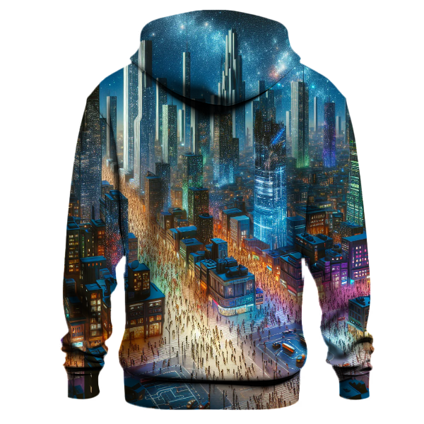 Enigmatic Urban Maze Hoodie