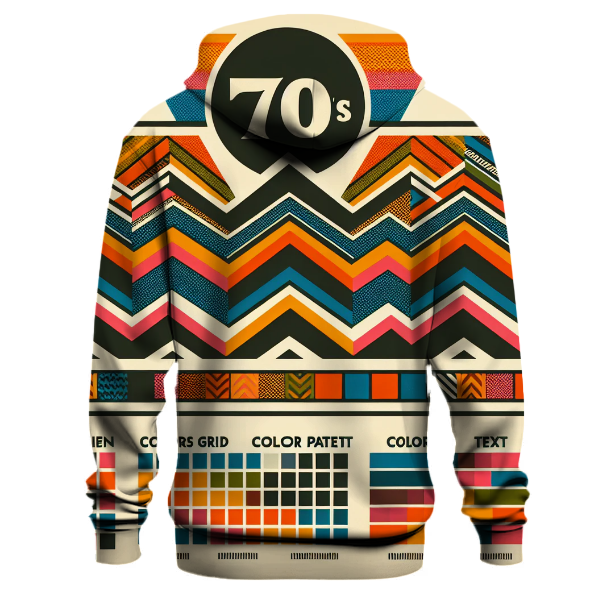 Funky Chevron Flair Hoodie