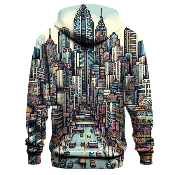 Urban Mosaic Hoodie