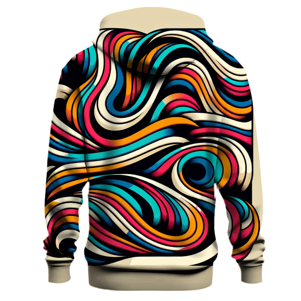 Retro Funk Waves Hoodie