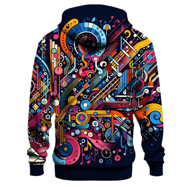 Artistic Music Festival Vibes Hoodie