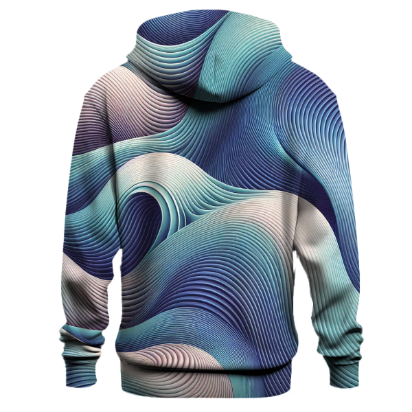 Retro Wave Cascade Hoodie
