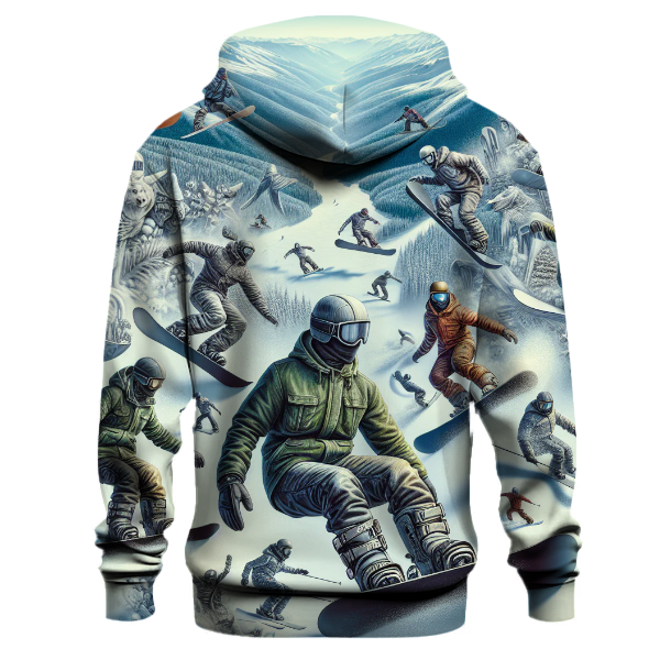 Snowboarding Alpine Edge Hoodie