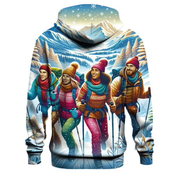 Adventurous Snowy Hike Hoodie