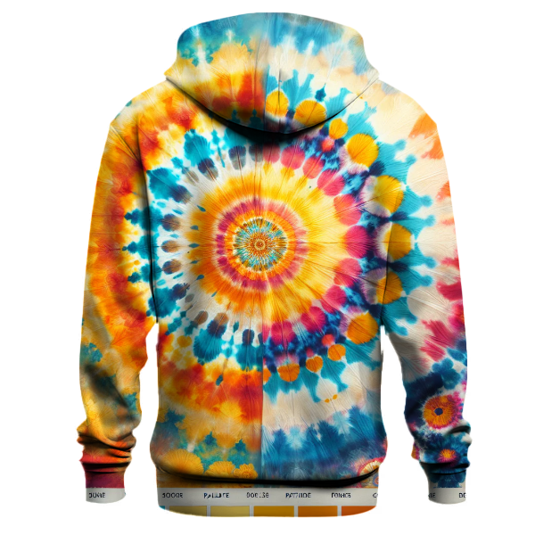 Bright Horizons Tie-dye Design Hoodie