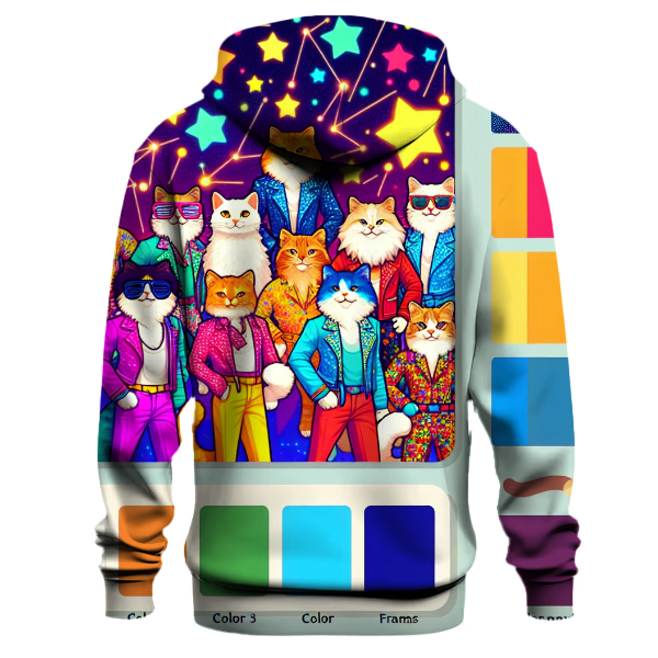 Cool Cats Retro Hoodie