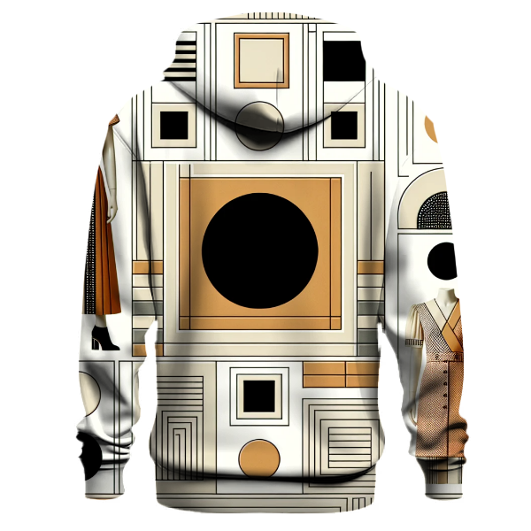 Minimalist 70s Mod Hoodie