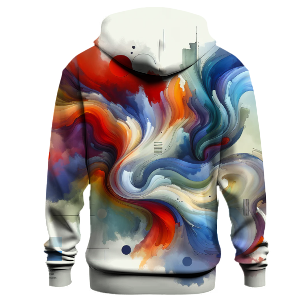 Artistic Watercolor Dreams Hoodie